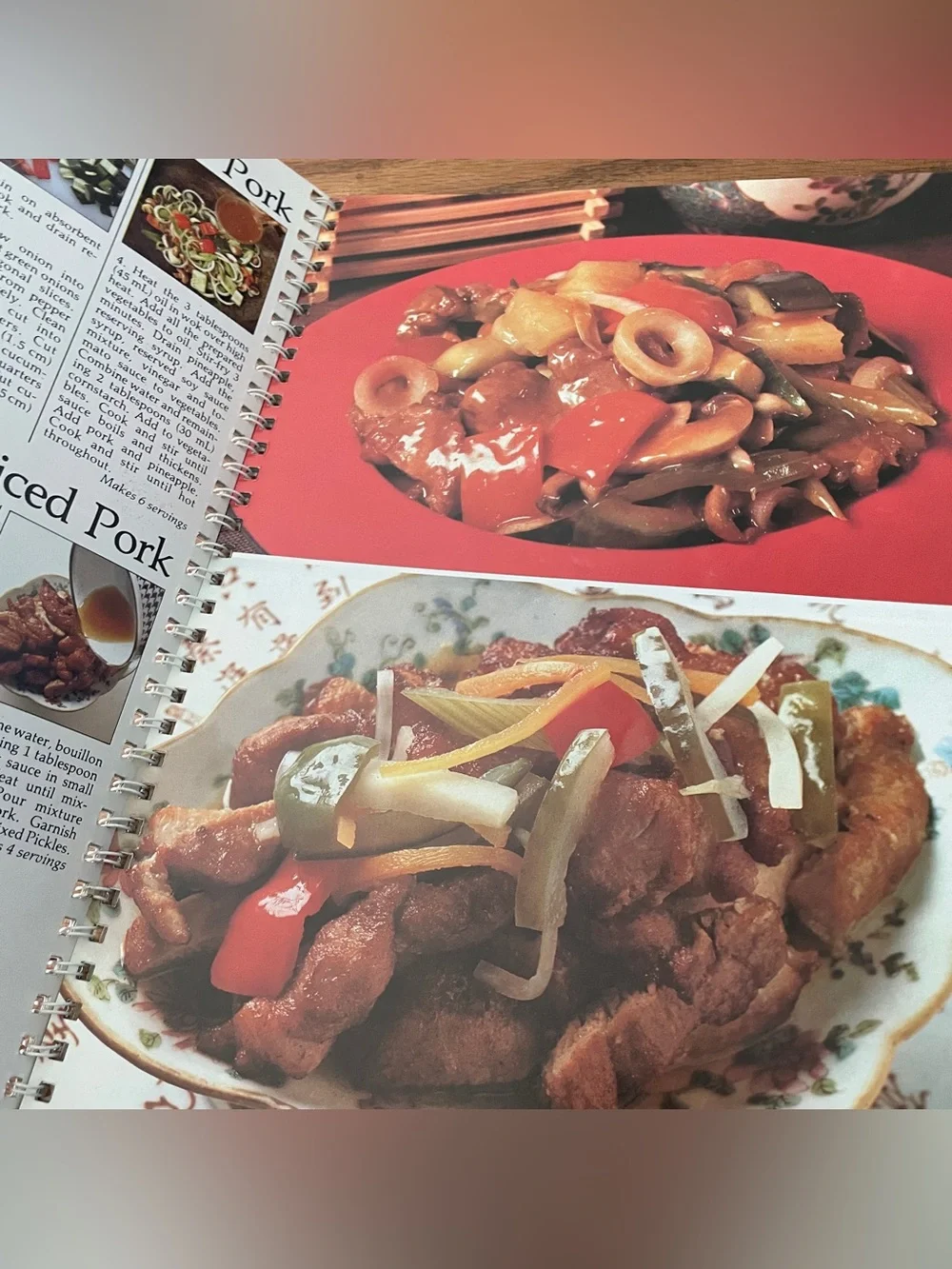 Vintage 1980 Chinese Cooking Class Cookbook Recipes Cook Book Paperback
